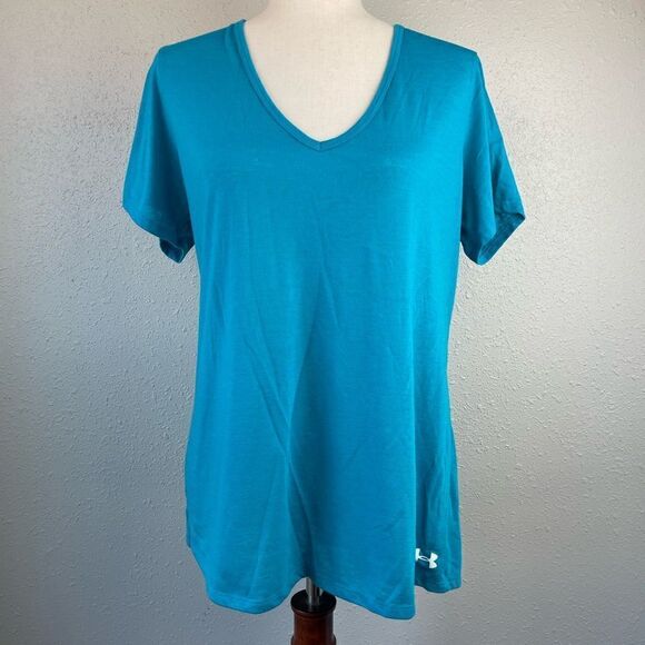 Under Armour Semi Fitted Heat Gear T-Shirt Size XL EUC - Picture 1 of 6